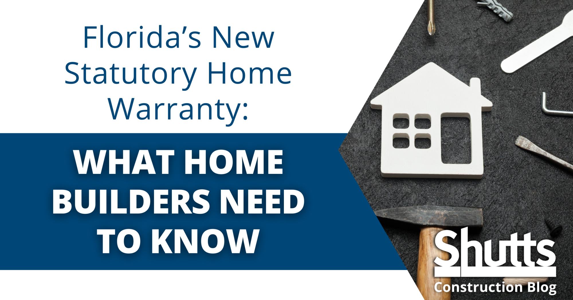 Florida Governor Ron DeSantis recently signed H.B. 623 into law on April 15, 2024, creating a new section 553.837, Florida Statutes, which will require builders to provide a one-year warranty for all newly constructed homes. While many new construction home builders already offer a warranty, this statute requires that, starting July 1, 2025, all builders of newly constructed homes provide a statutory warranty, unless they already provide a written warranty that meets or exceeds the statutory warranty terms. Florida Governor Ron DeSantis recently signed H.B. 623 into law on April 15, 2024, creating a new section 553.837, Florida Statutes, which will require builders to provide a one-year warranty for all newly constructed homes. While many new construction home builders already offer a warranty, this statute requires that, starting July 1, 2025, all builders of newly constructed homes provide a statutory warranty, unless they already provide a written warranty that meets or exceeds the statutory warranty terms.