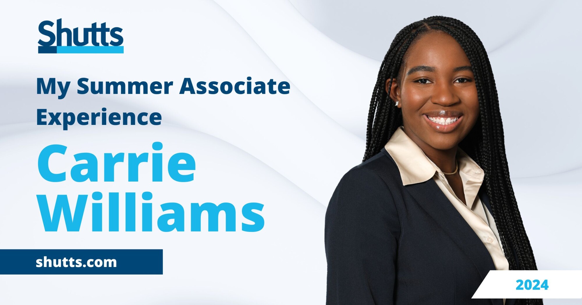 My Summer Associate Experience: Carrie Williams My Summer Associate Experience: Carrie Williams