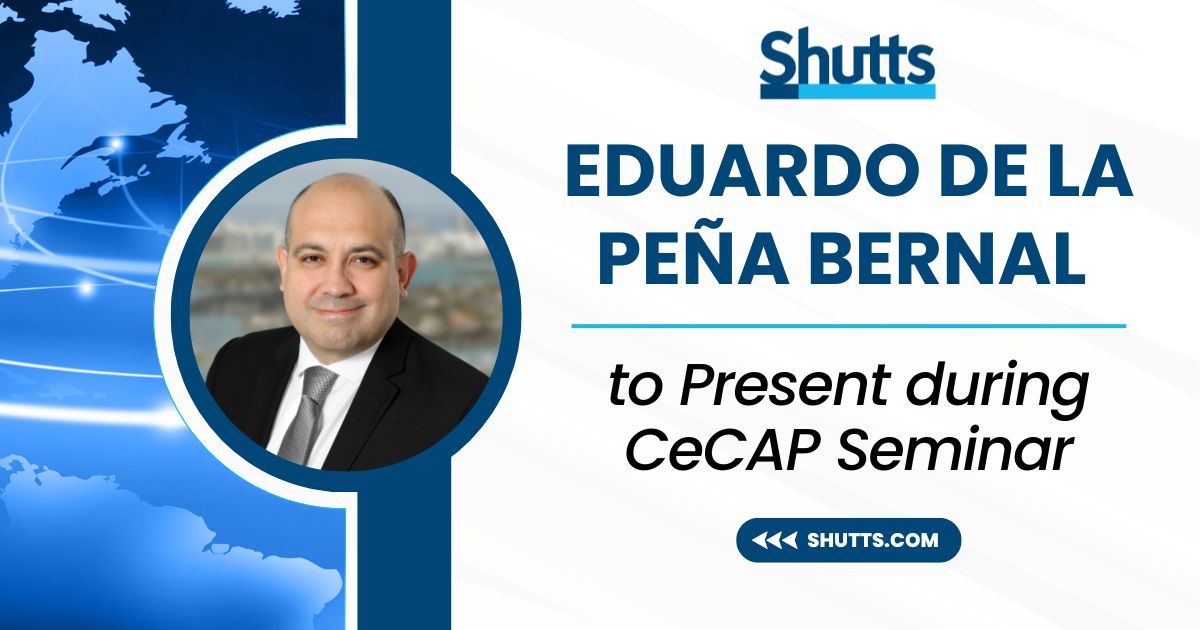 Eduardo de la Pe&ntilde;a Bernal to Present during CeCAP Seminar