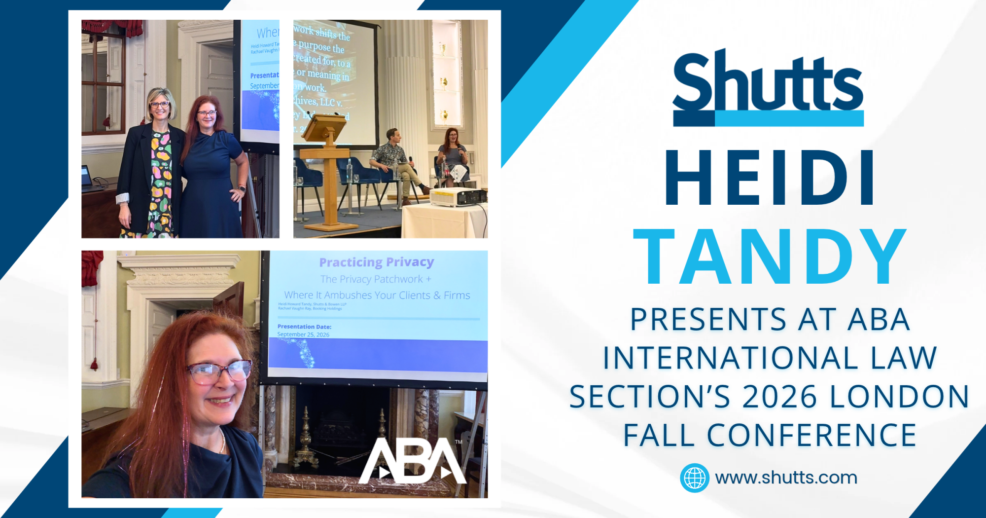 Heidi Tandy Presents at the ABA International Law Section’s 2026 London Fall Conference Heidi Tandy Presents at the ABA International Law Section’s 2026 London Fall Conference