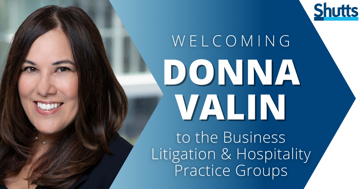 Shutts & Bowen Announces the Addition of Donna C. Valin to Orlando Office Shutts & Bowen Announces the Addition of Donna C. Valin to Orlando Office