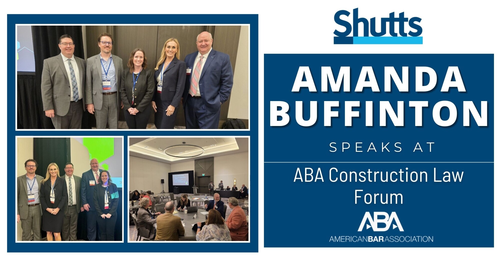 Amanda Buffinton Speaks at ABA Construction Law Forum Amanda Buffinton Speaks at ABA Construction Law Forum