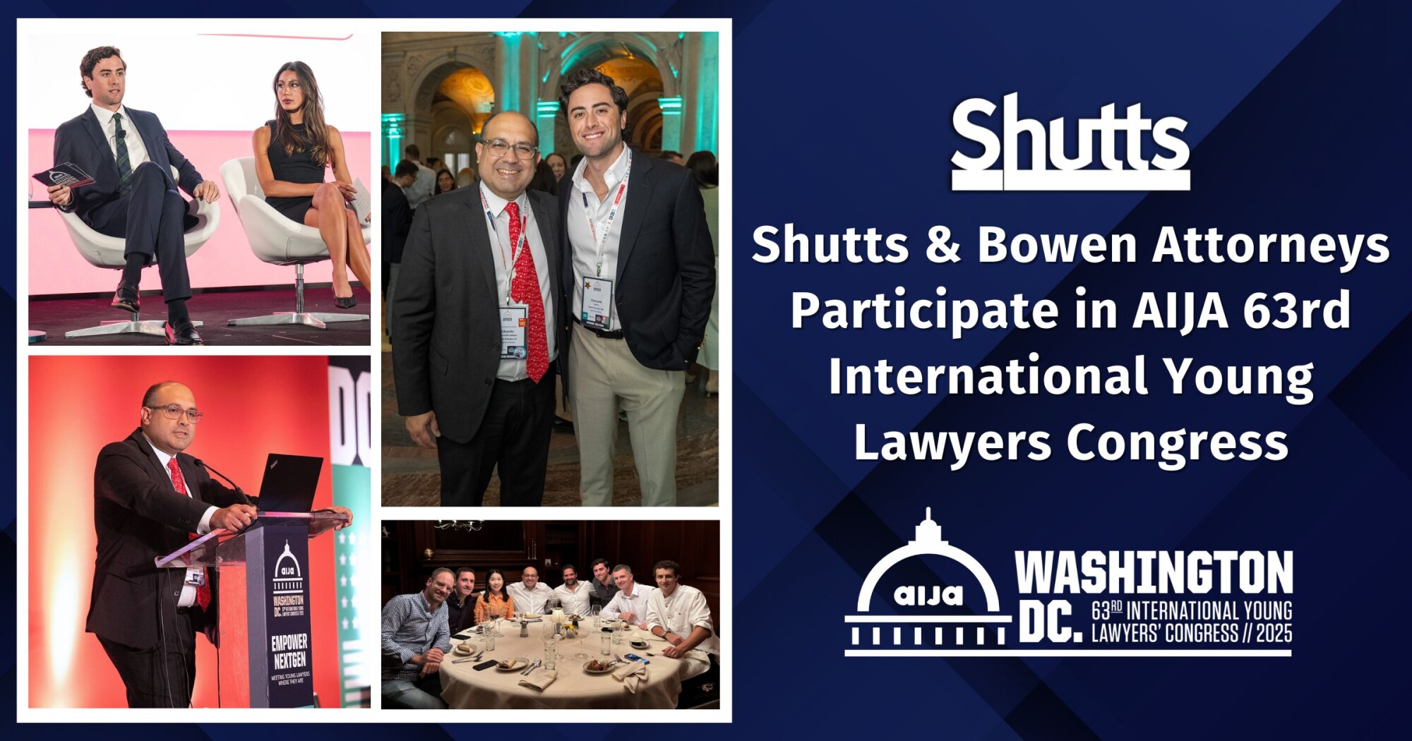 Shutts & Bowen Attorneys Participate in AIJA 63rd International Young Lawyers Congress Shutts & Bowen Attorneys Participate in AIJA 63rd International Young Lawyers Congress