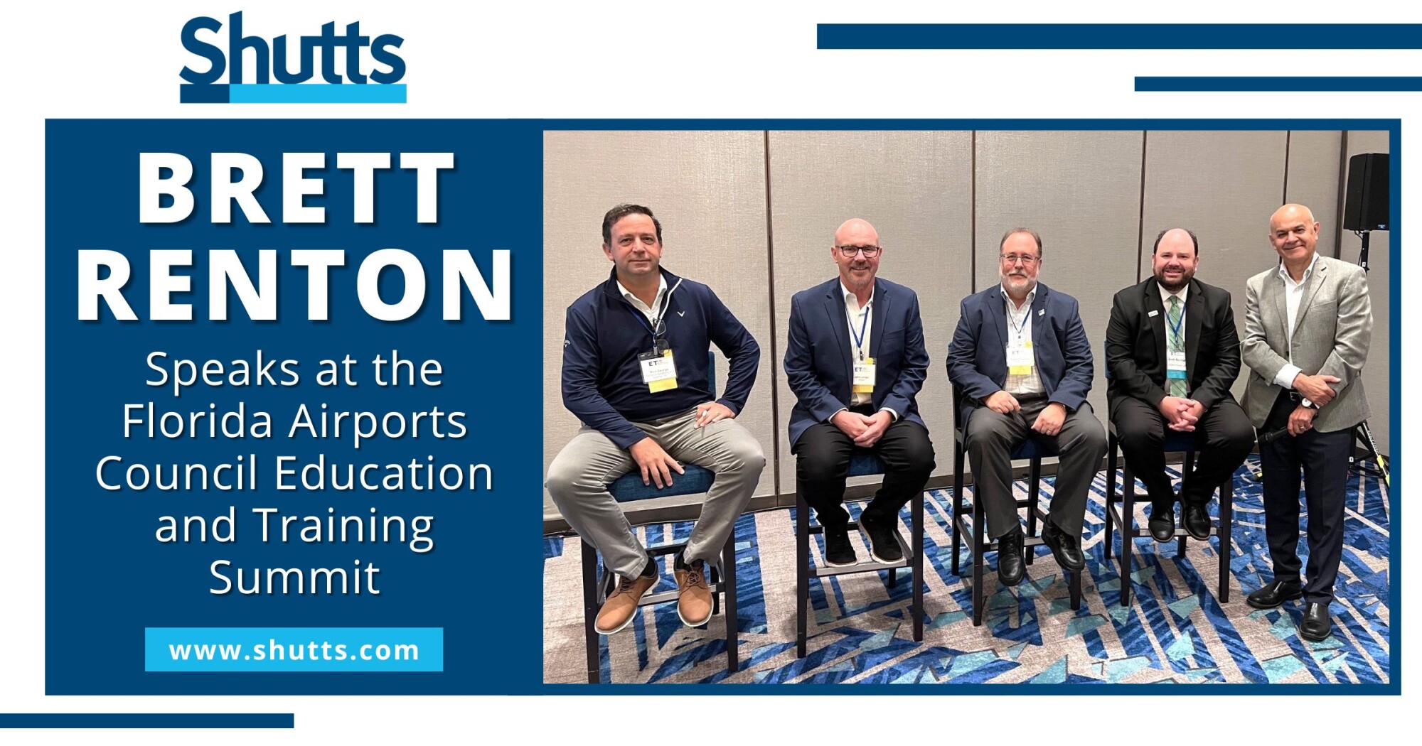 Brett Renton Speaks at the Florida Airports Council Education and Training Summit