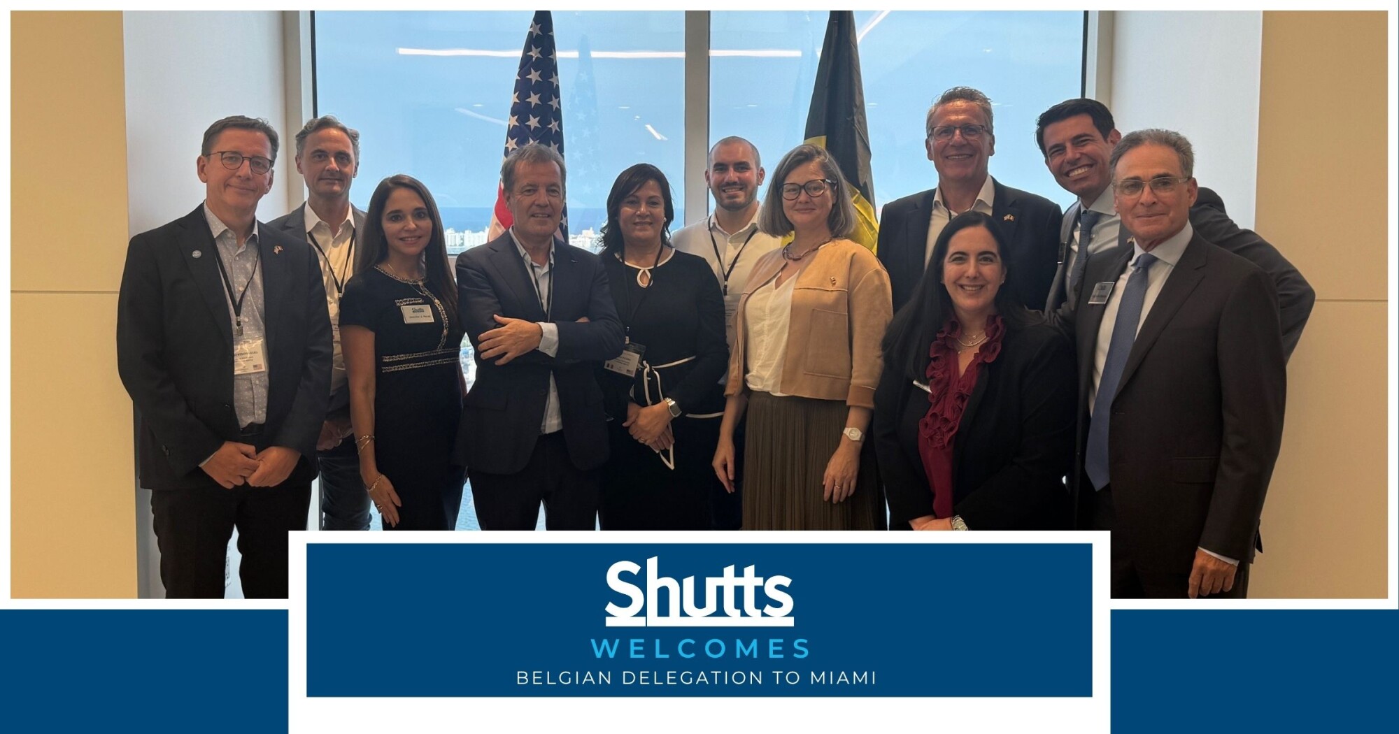 Shutts & Bowen Welcomes Belgian Delegation to Miami
