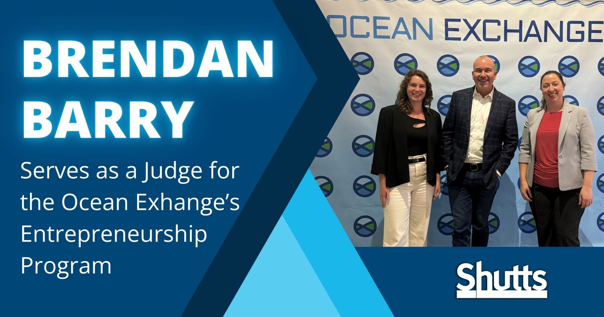 Brendan Barry Serves as a Judge for Ocean Exchange’s Entrepreneurship Program Brendan Barry Serves as a Judge for Ocean Exchange’s Entrepreneurship Program