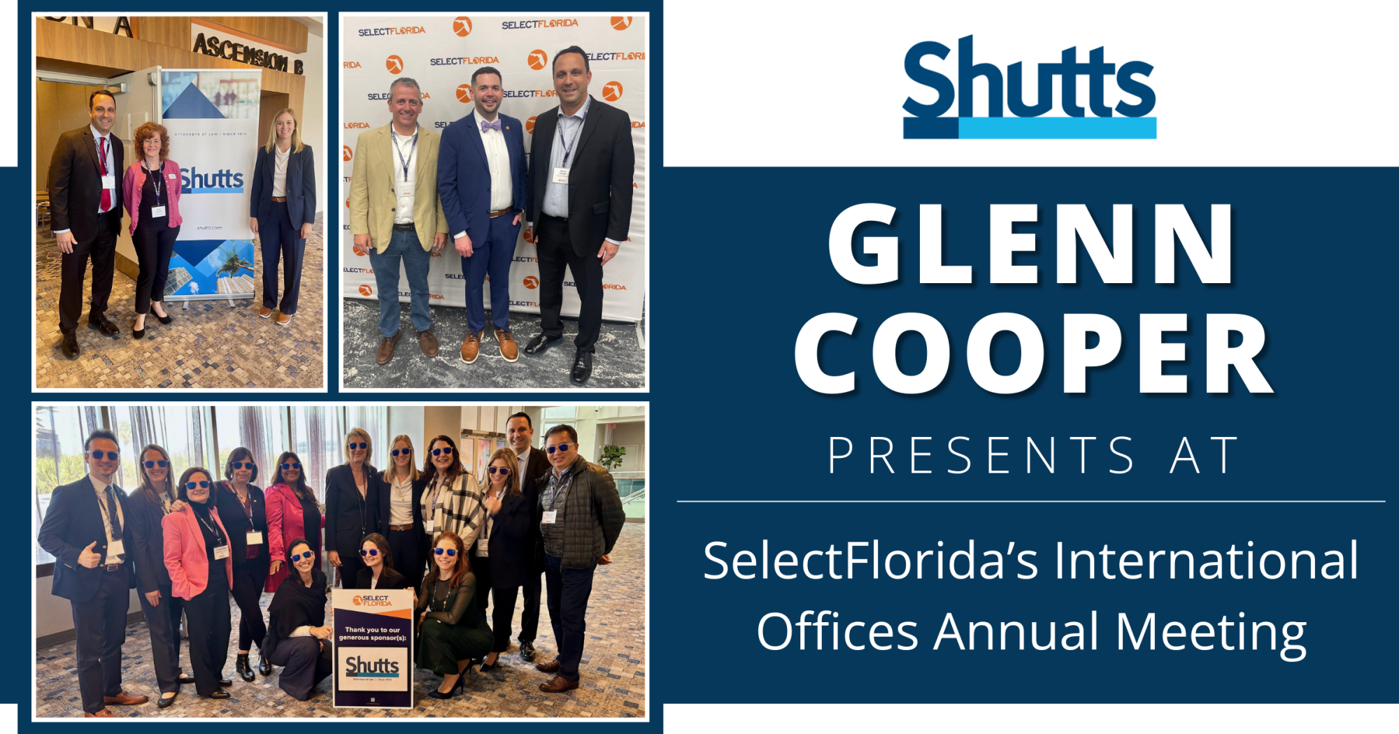 Glenn Cooper Presents at SelectFlorida’s International Offices Annual Meeting Glenn Cooper Presents at SelectFlorida’s International Offices Annual Meeting