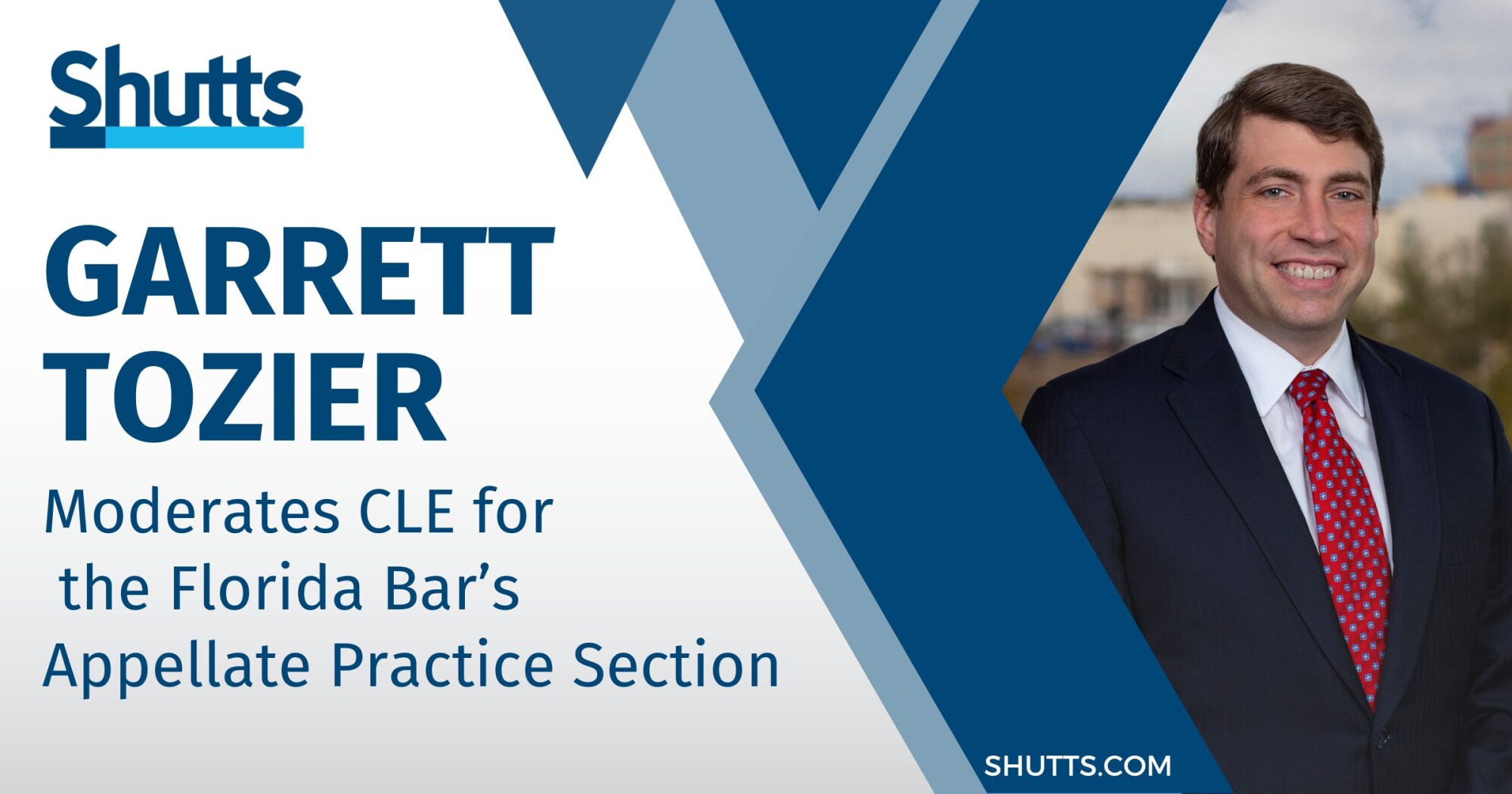 Garrett Tozier Moderates CLE for The Florida Bar’s Appellate Practice Section Garrett Tozier Moderates CLE for The Florida Bar’s Appellate Practice Section