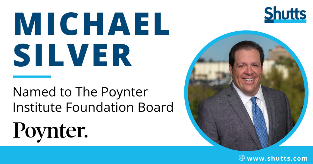 Michael Silver Named to The Poynter Institute Foundation Board Michael Silver Named to The Poynter Institute Foundation Board