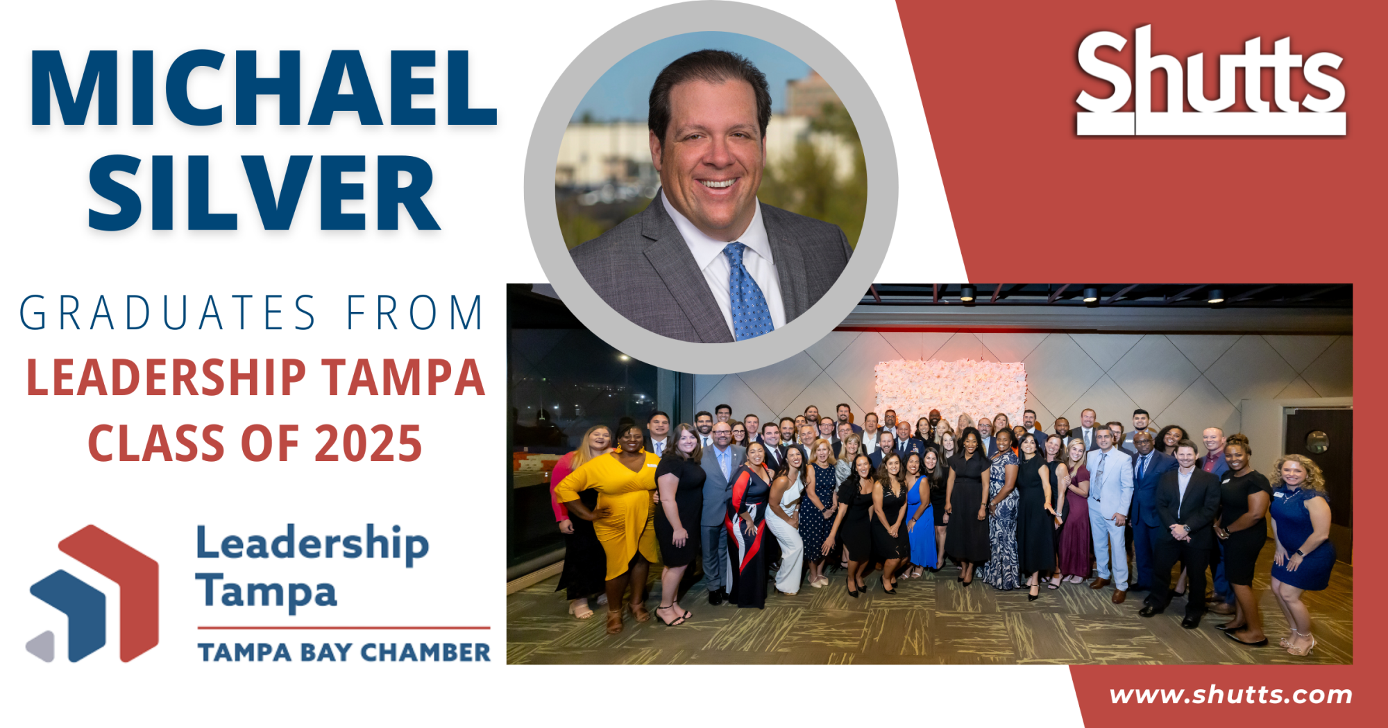 Michael Silver Graduates From Leadership Tampa Class of 2025 Michael Silver Graduates From Leadership Tampa Class of 2025