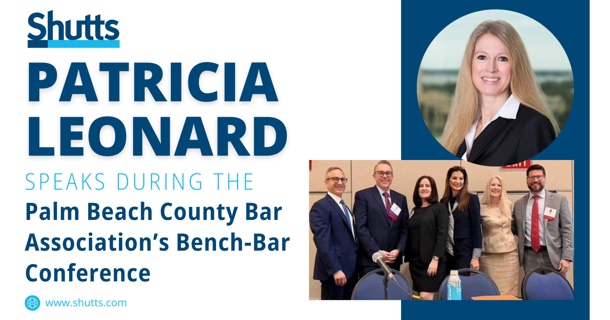 Patricia Leonard Speaks During the Palm Beach County Bar Association’s Bench-Bar Conference Patricia Leonard Speaks During the Palm Beach County Bar Association’s Bench-Bar Conference