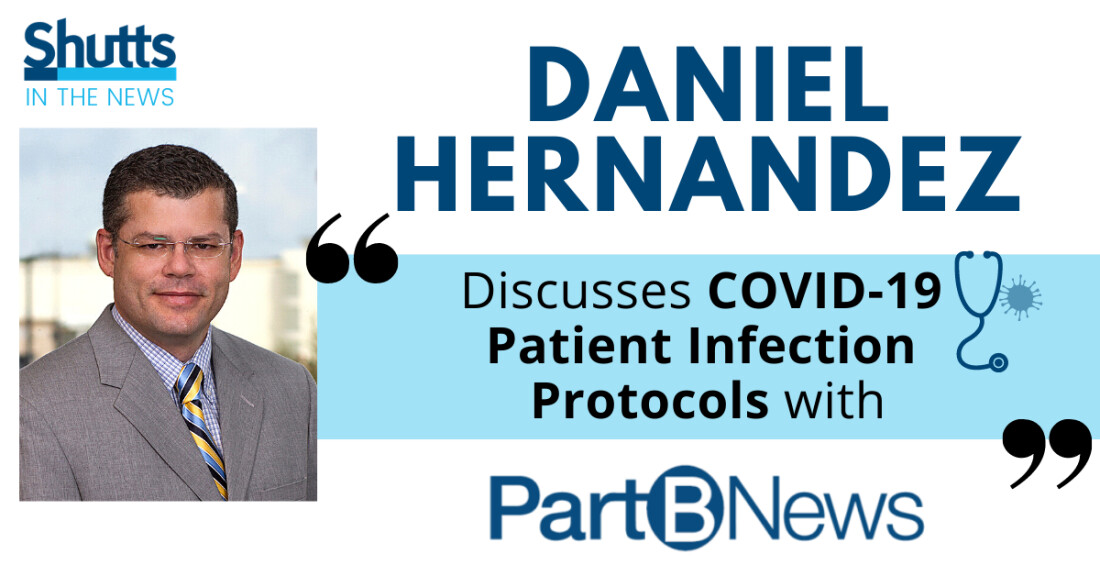 Daniel Hernandez Discusses COVID-19 Patient Infection Protocols with PartBNews Daniel Hernandez Discusses COVID-19 Patient Infection Protocols with PartBNews