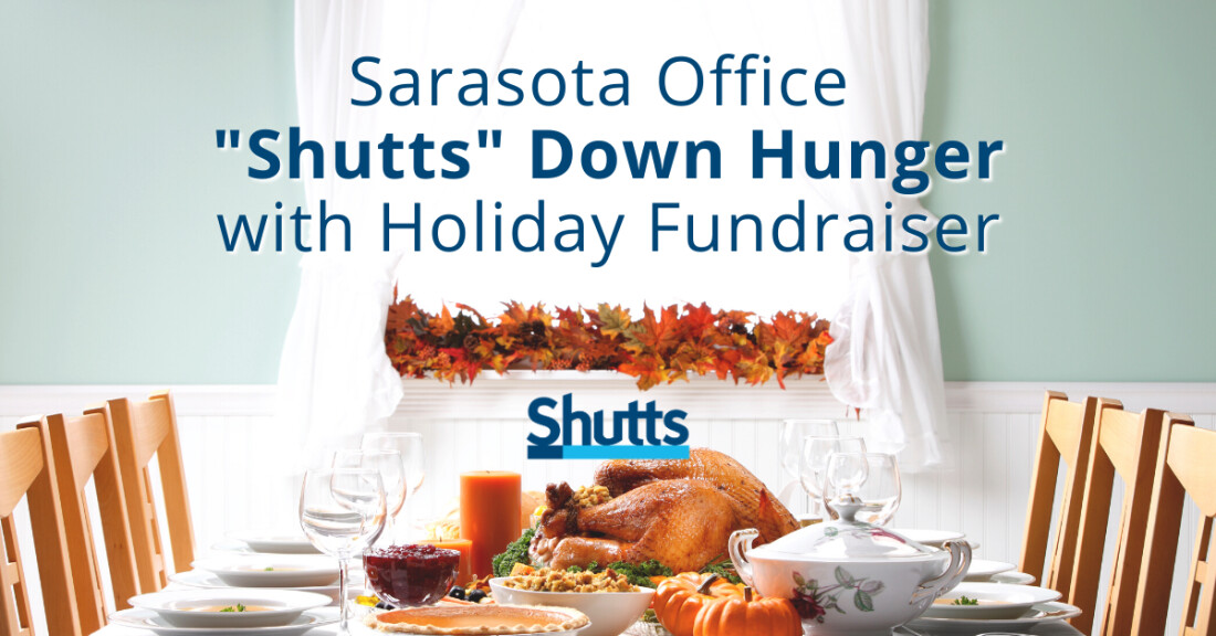 Sarasota Office Shutts Down Hunger with Holiday Fundraiser Sarasota Office Shutts Down Hunger with Holiday Fundraiser