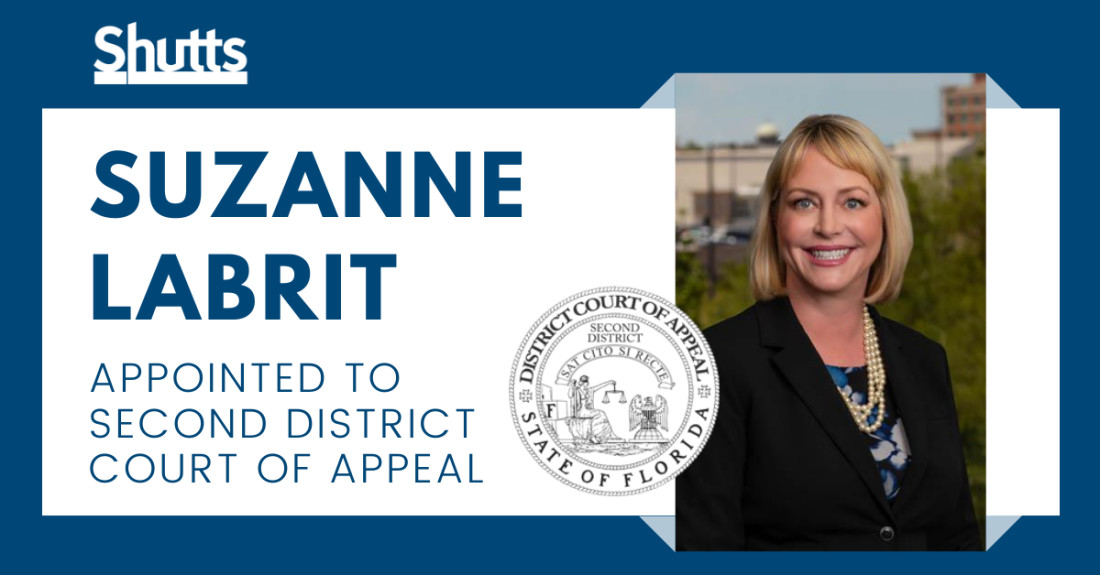 Suzanne Labrit Appointed to Second District Court of Appeal Suzanne Labrit Appointed to Second District Court of Appeal