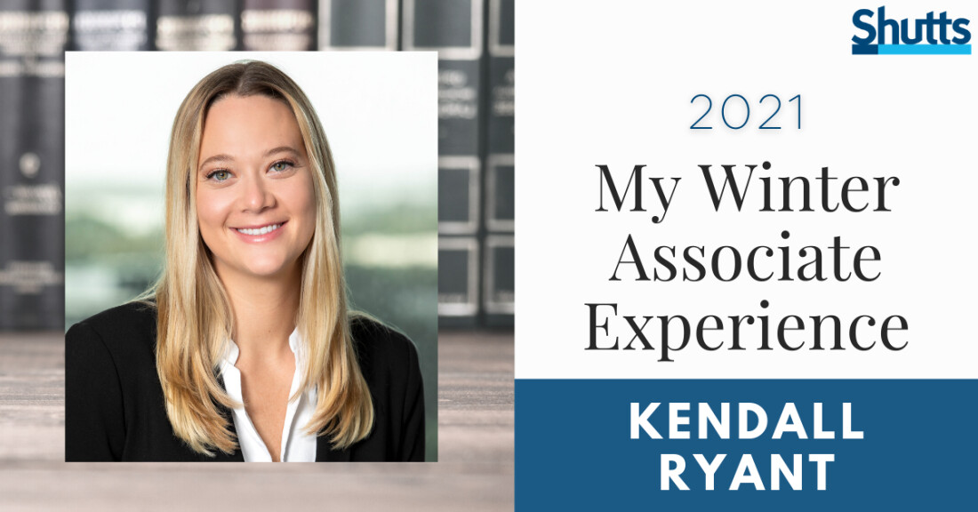 My Winter Clerkship Experience: Kendall Ryant My Winter Clerkship Experience: Kendall Ryant