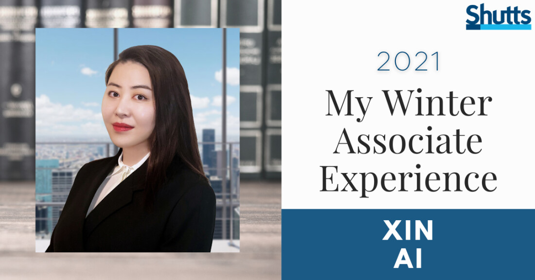 My Winter Clerkship Experience: Xin Ai My Winter Clerkship Experience: Xin Ai