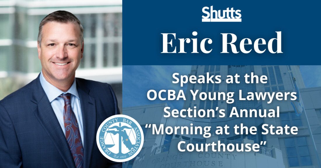 Eric Reed Speaks at the OCBA Young Lawyers Section’s Annual “Morning at the State Courthouse” Eric Reed Speaks at the OCBA Young Lawyers Section’s Annual “Morning at the State Courthouse”