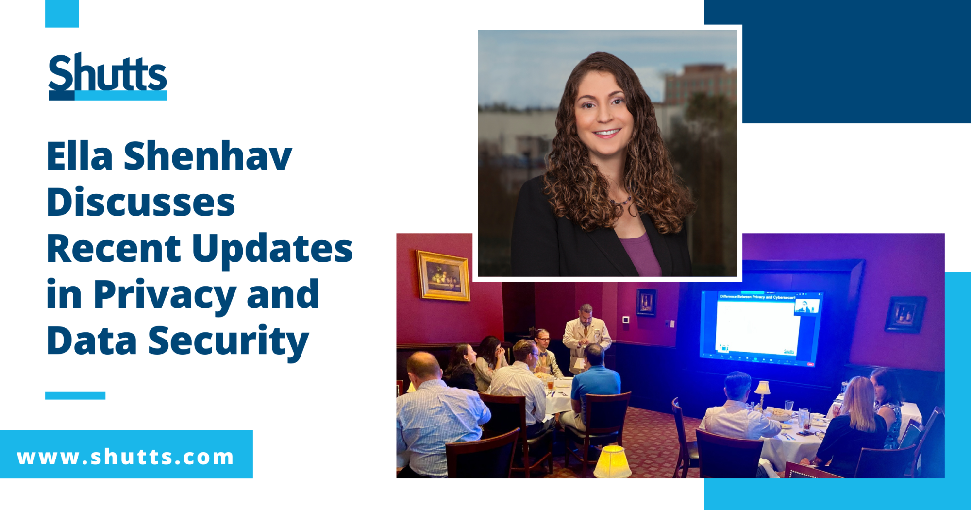 Ella Shenhav Discusses Recent Updates in Privacy and Data Security Ella Shenhav Discusses Recent Updates in Privacy and Data Security