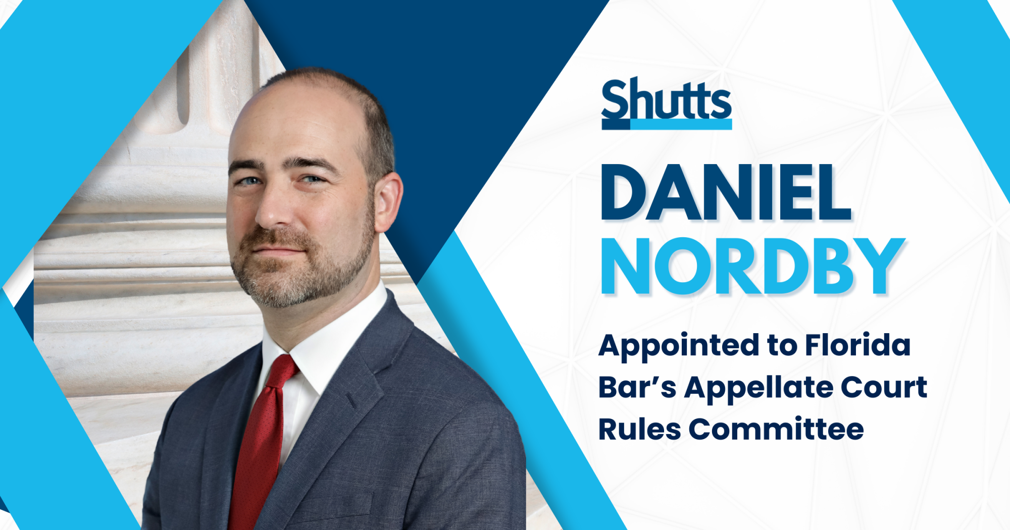 Daniel Nordby Appointed to Florida Bar’s Appellate Court Rules Committee Daniel Nordby Appointed to Florida Bar’s Appellate Court Rules Committee