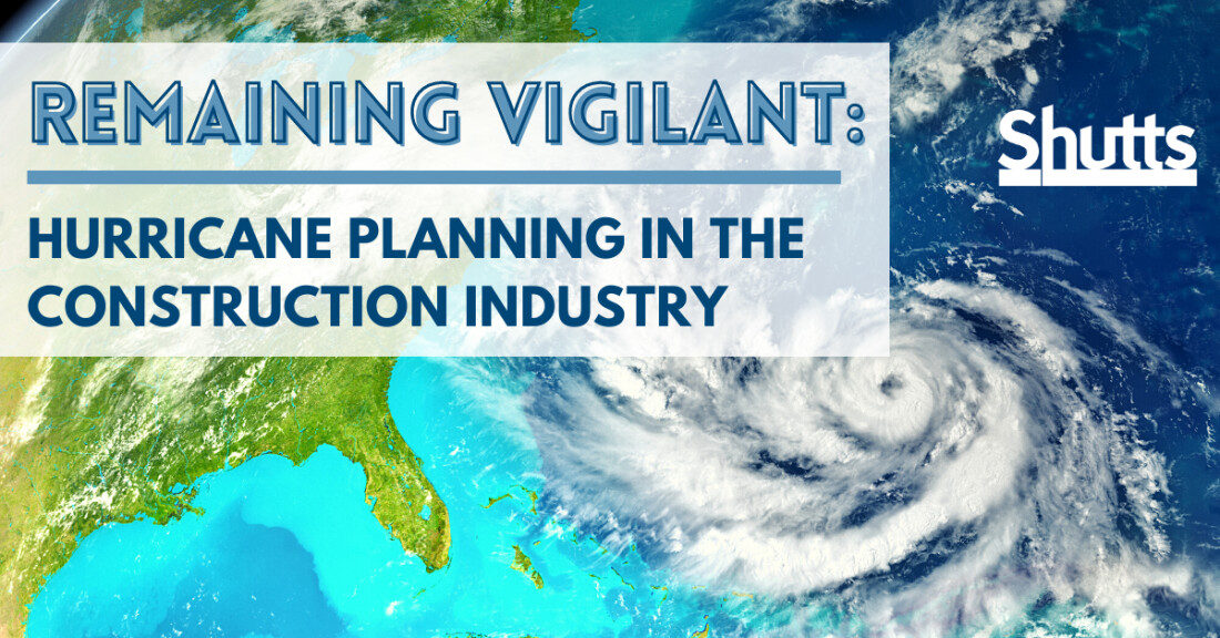 Hurricane Planning in the Construction Industry Hurricane Planning in the Construction Industry