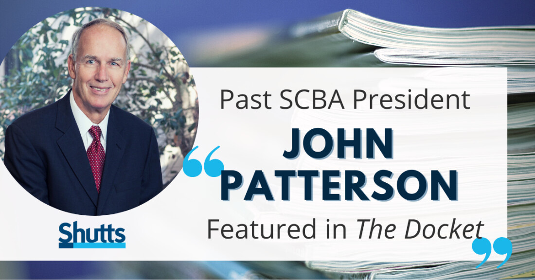 John Patterson in The Docket John Patterson in The Docket