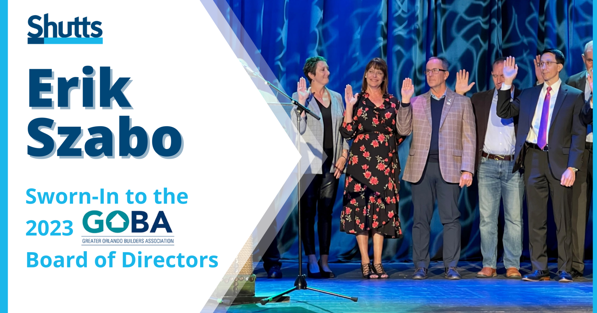 Erik Szabo Sworn-In to the 2023 GOBA Board of Directors Erik Szabo Sworn-In to the 2023 GOBA Board of Directors