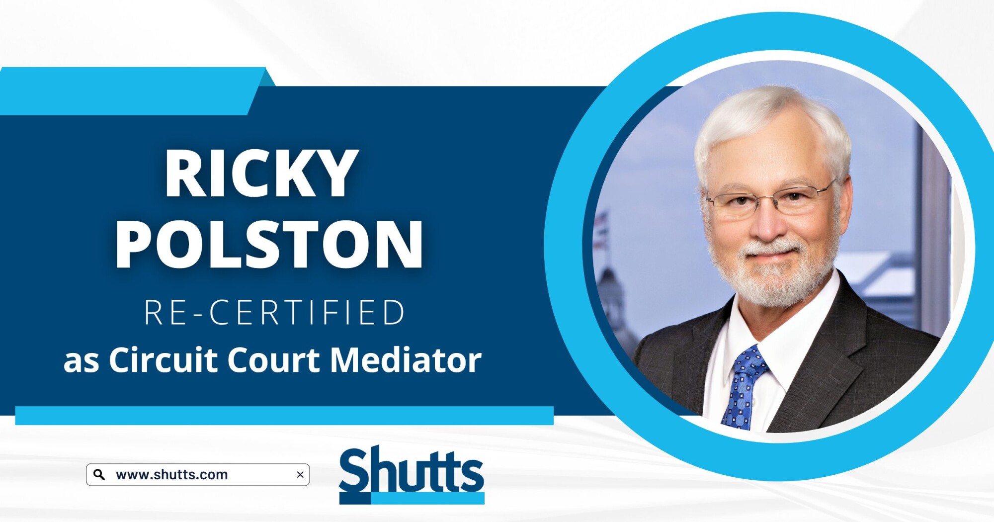 Ricky Polston Re-Certified as Circuit Court Mediator Ricky Polston Re-Certified as Circuit Court Mediator