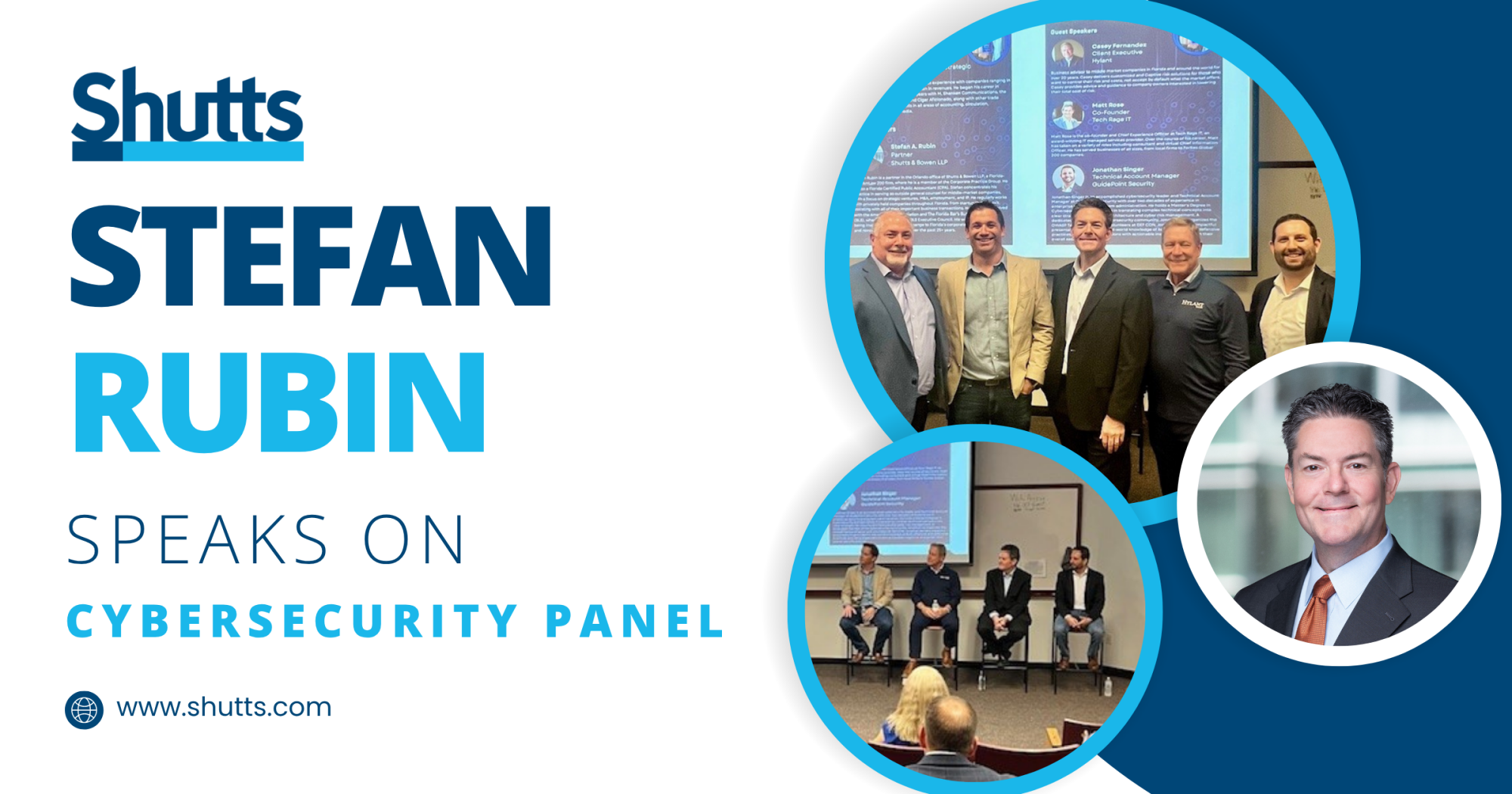 Stefan Rubin Speaks on Cybersecurity Panel