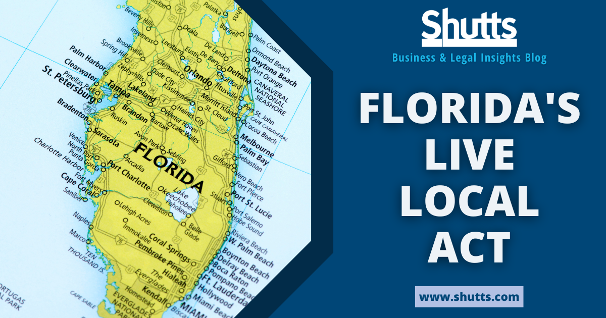 Florida's Live Local Act Florida's Live Local Act