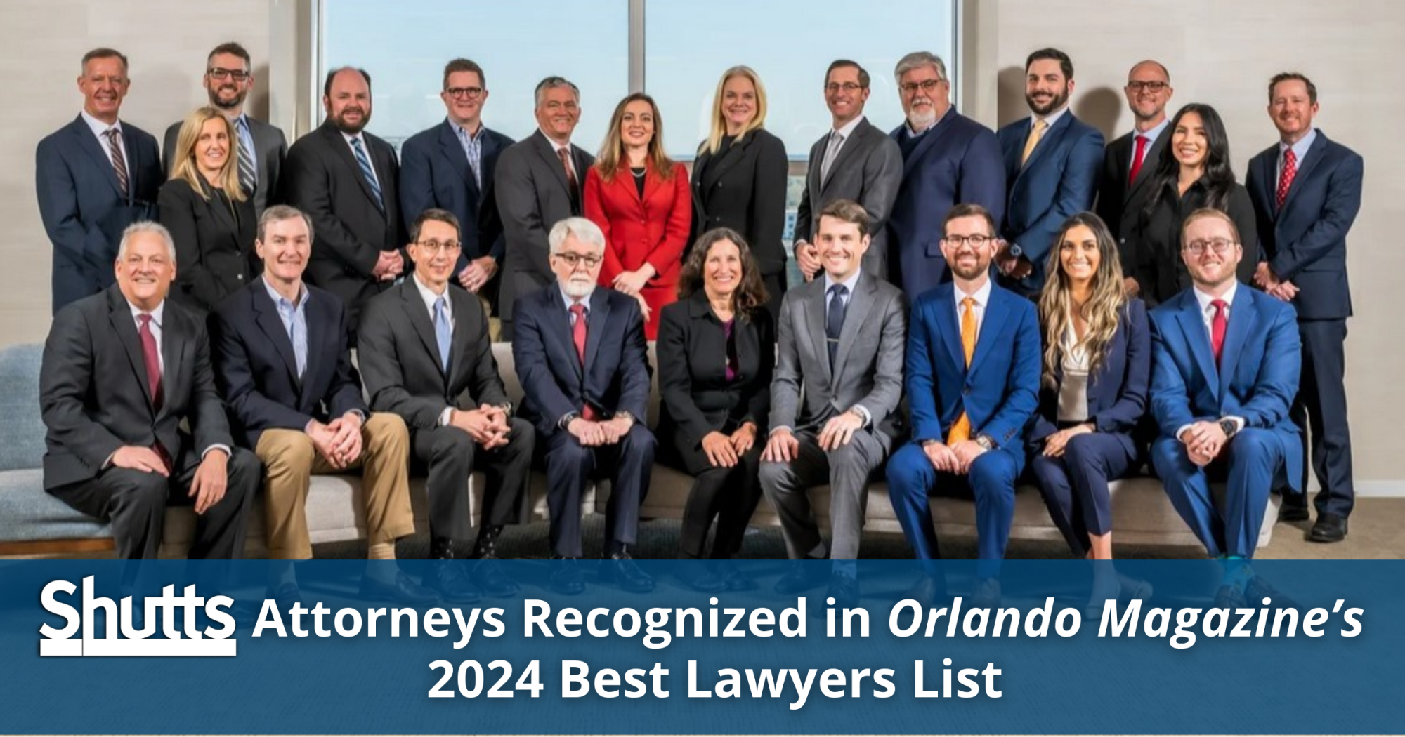 Shutts Attorneys Recognized in Orlando Magazine&rsquo;s 2024 Best Lawyers List