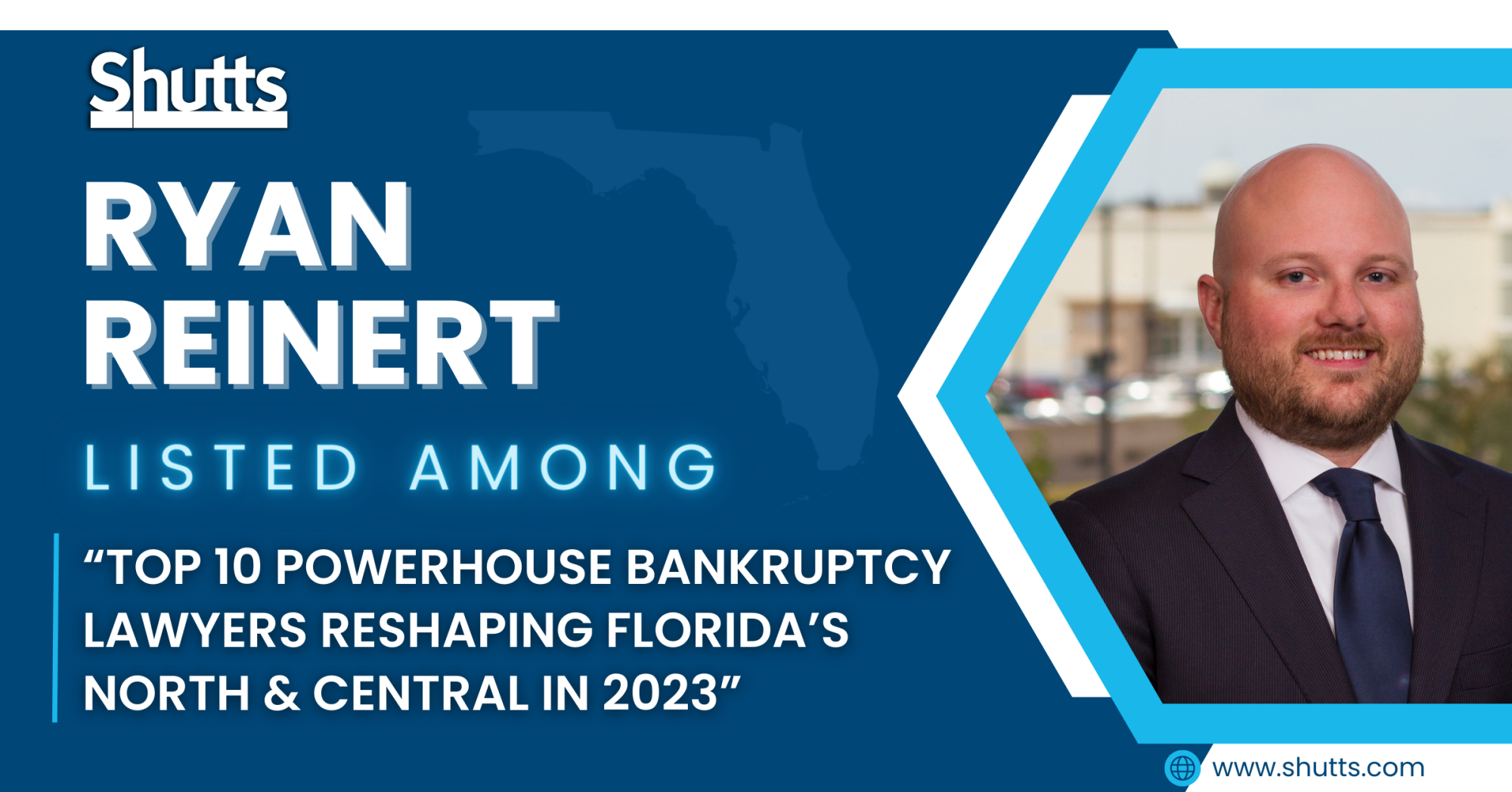 Ryan Reinert Listed among &ldquo;Top 10 Powerhouse Bankruptcy Lawyers Reshaping Florida&rsquo;s North & Central in 2023&rdquo;