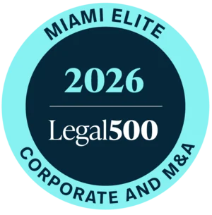 Legal 500 US Elite - Miami: International Corporate and M&A